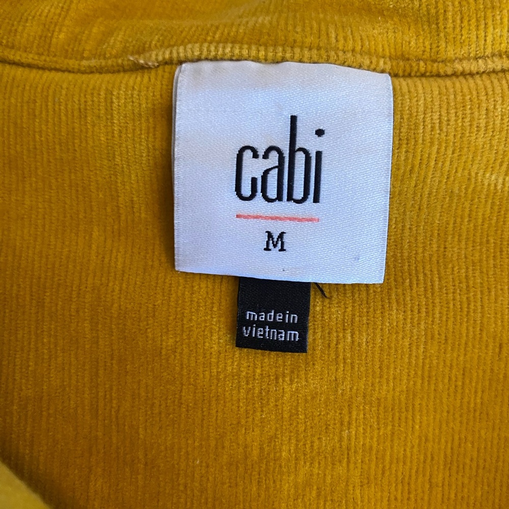 CAbi Mustard Citizen Jacket - Picture 2 of 10